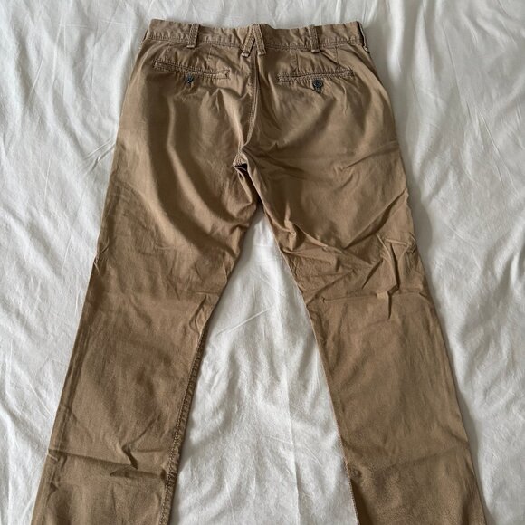 Express Chinos in Golden Tan - Picture 2 of 9